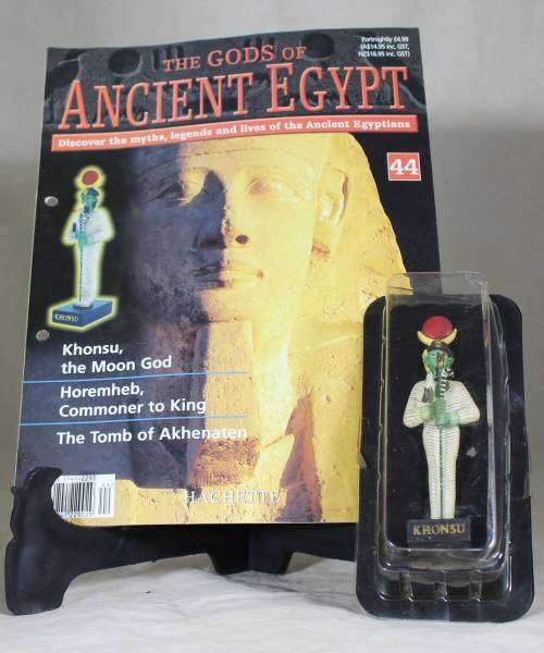 The Gods of Ancient Egypt - by Hachette - Figure with Booklet - Khonsu