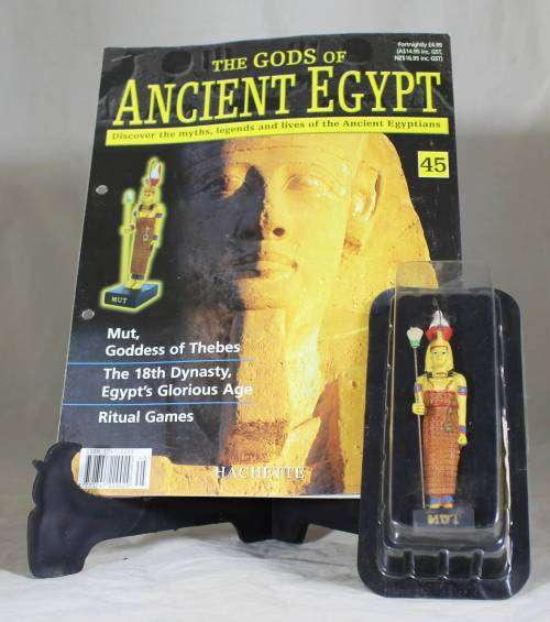 The Gods of Ancient Egypt - by Hachette - Figure with Booklet - Mut