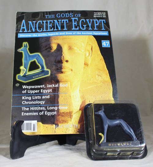 The Gods of Ancient Egypt - by Hachette - Figure with Booklet - Wepwawet