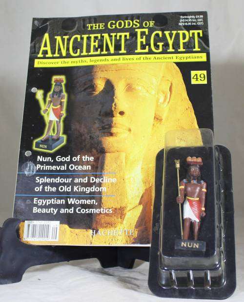 The Gods of Ancient Egypt - by Hachette - Figure with Booklet - Nun