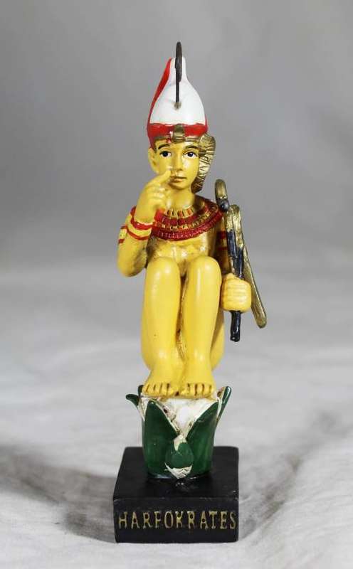 The Gods of Ancient Egypt - by Hachette - Figure with Booklet - Harpokrates