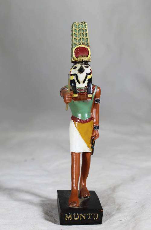 The Gods of Ancient Egypt - by Hachette - Figure with Booklet - Montu