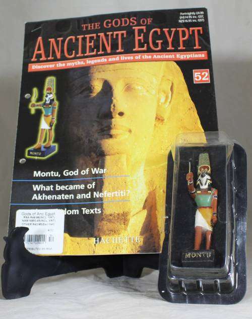 The Gods of Ancient Egypt - by Hachette - Figure with Booklet - Montu