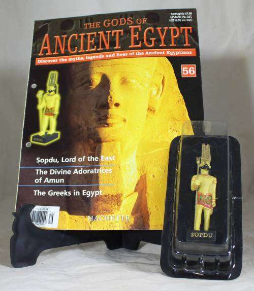 The Gods of Ancient Egypt - by Hachette - Figure with Booklet - Sopdu