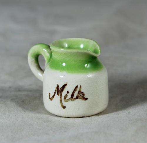 Miniature Porcelain Milk Jug -  Bid Now!!