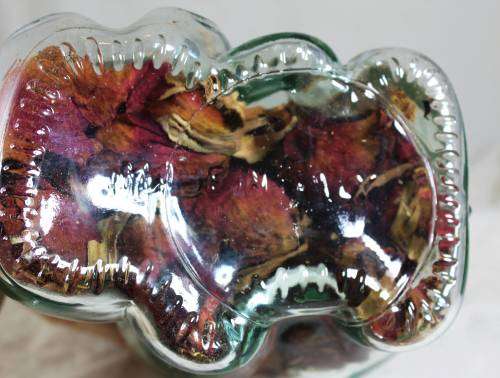 Hippo Glass Container - Bid Now!!