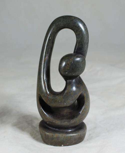 Martin Maguta - grey stone abstract figure