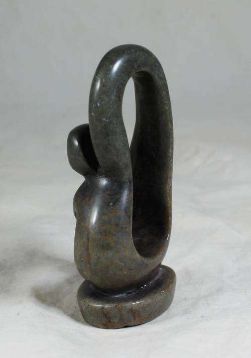Martin Maguta - grey stone abstract figure