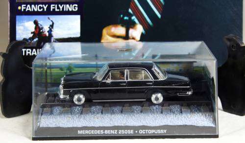 James Bond 007 with magazine - Mercedes 250 SE  #23 - Octopussy - Bid Now!!