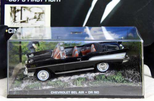 James Bond 007 with magazine - Chevrolet Bel Air #33 - Dr No - Bid Now!!