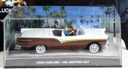 James Bond 007 with magazine - Ford Fairlane  #47 - Die another Day - Bid Now!!