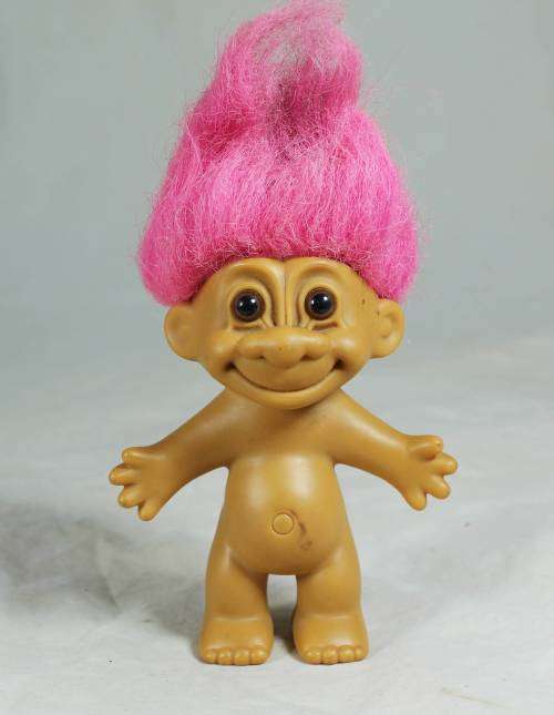 Russ Troll Doll - Pink Hair - Bid Now!!