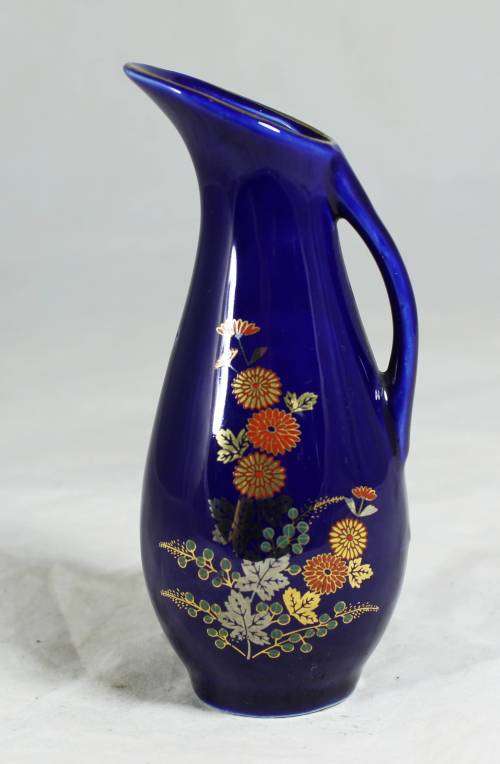 cobalt blue - small Oriental pitcher