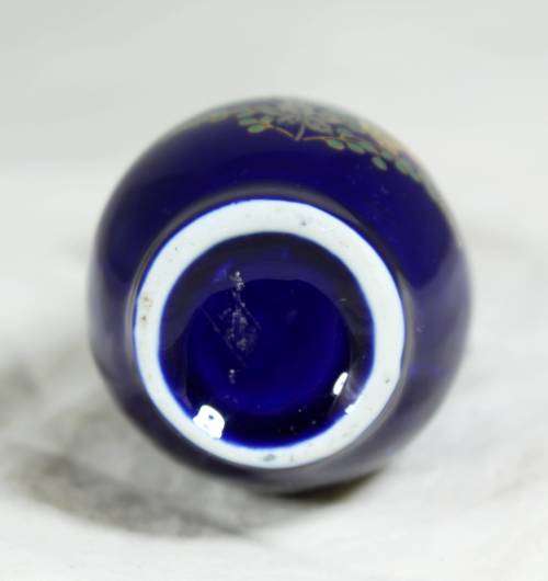 cobalt blue - small Oriental pitcher
