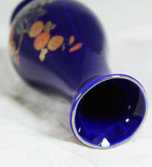 Cobalt blue - small oriental vase