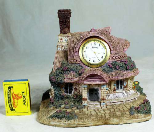 Large Cottage with Clock - Stunning - Bid Now!!