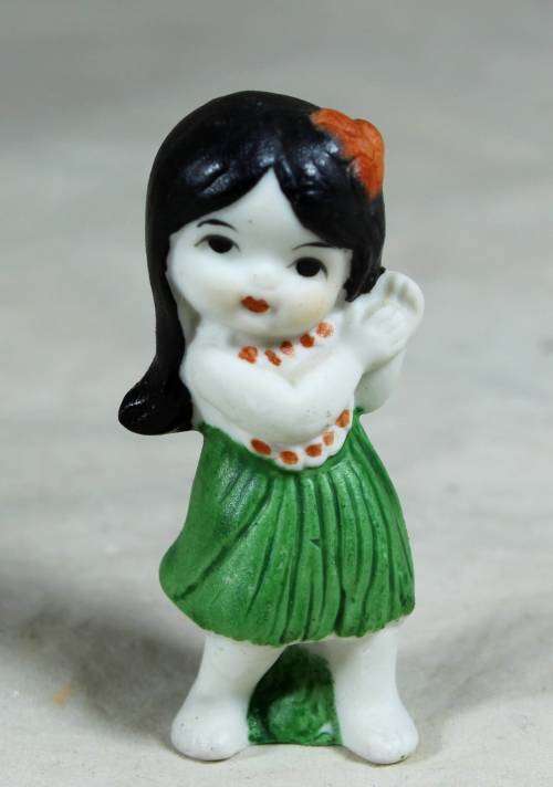 Miniature Hawaiian girl