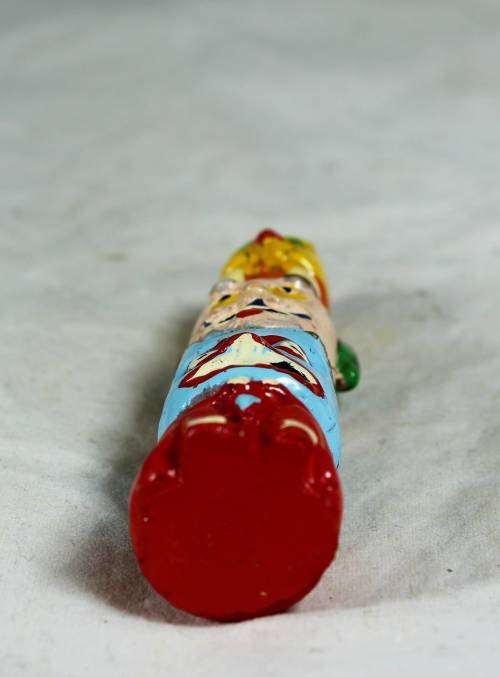 Miniature totem pole