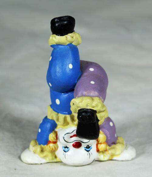 Clown Standing on his head - Bid Now!!