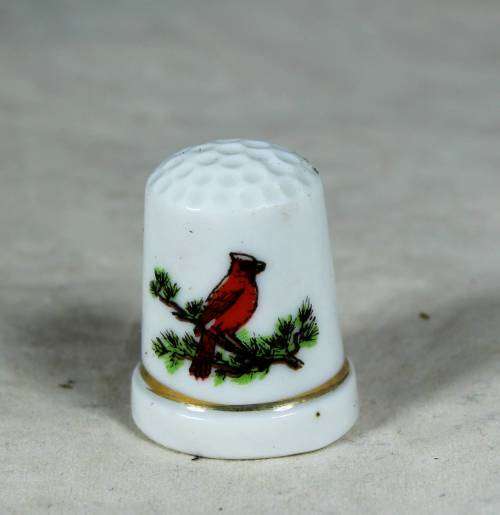 Thimble - Red Bird - Bid Now!!
