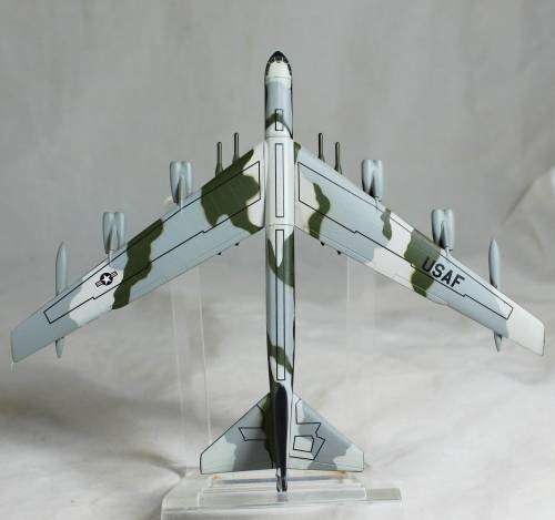 Postage Stamp Planes - Metal Die Cast on Stand -   B52 Stratofortress  - Bid Now!!