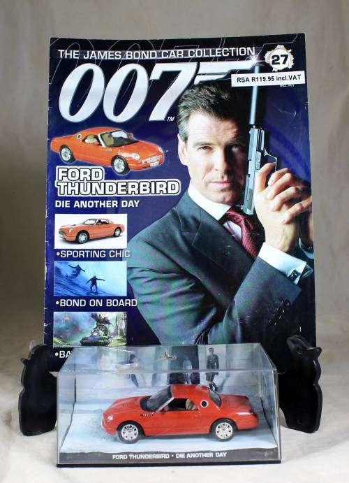James Bond 007 - Ford Thunderbird  #27 - Die Another Day - Bid Now!!