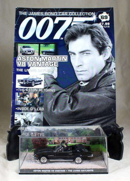 James Bond 007 -  Aston Martin V8 Volante  #69  - The Living Daylights - Bid Now!!