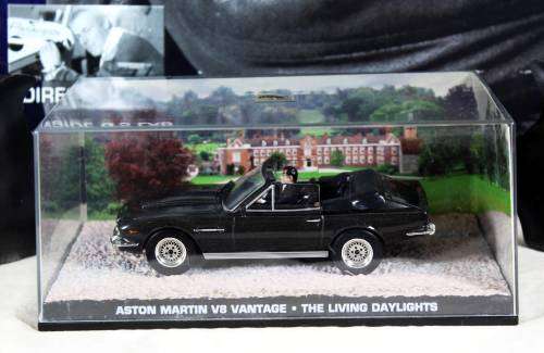 James Bond 007 -  Aston Martin V8 Volante  #69  - The Living Daylights - Bid Now!!