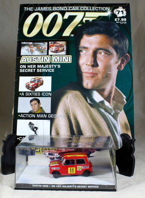 James Bond 007 -  Austin Mini  #71  - On Her Majesty`s Secret Service - Bid Now!!