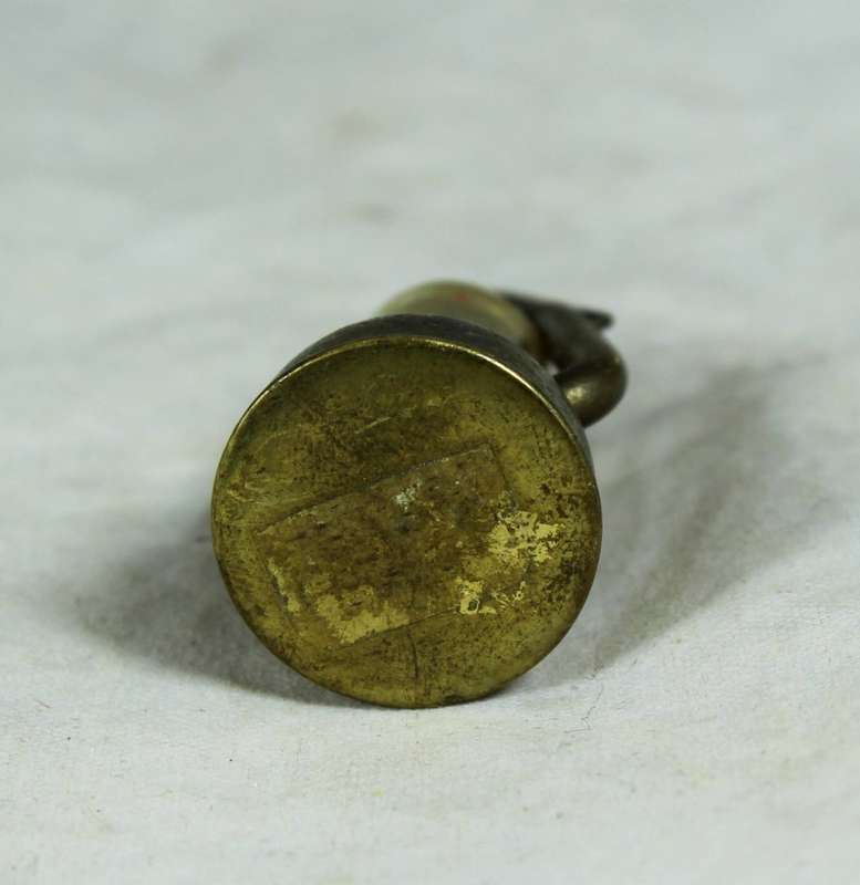 Miniature brass storm lamp
