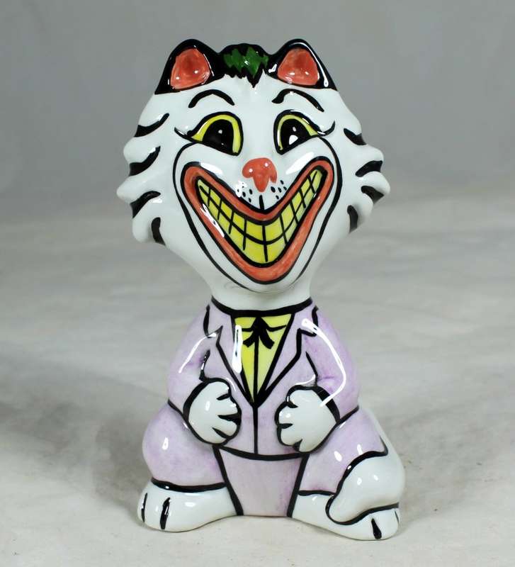 Lorna Bailey super hero cats - Joker