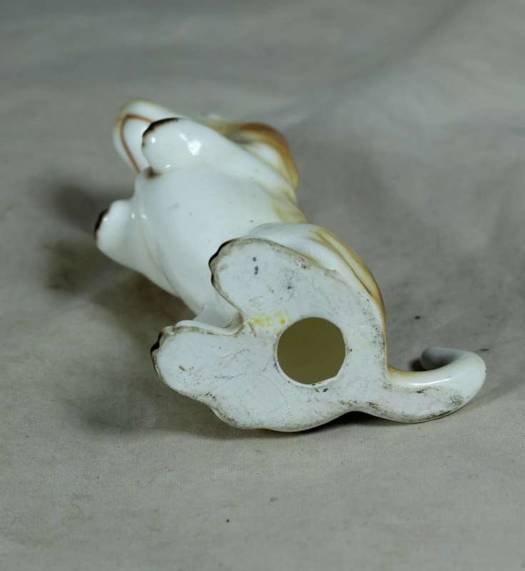 Porcelain basset puppy