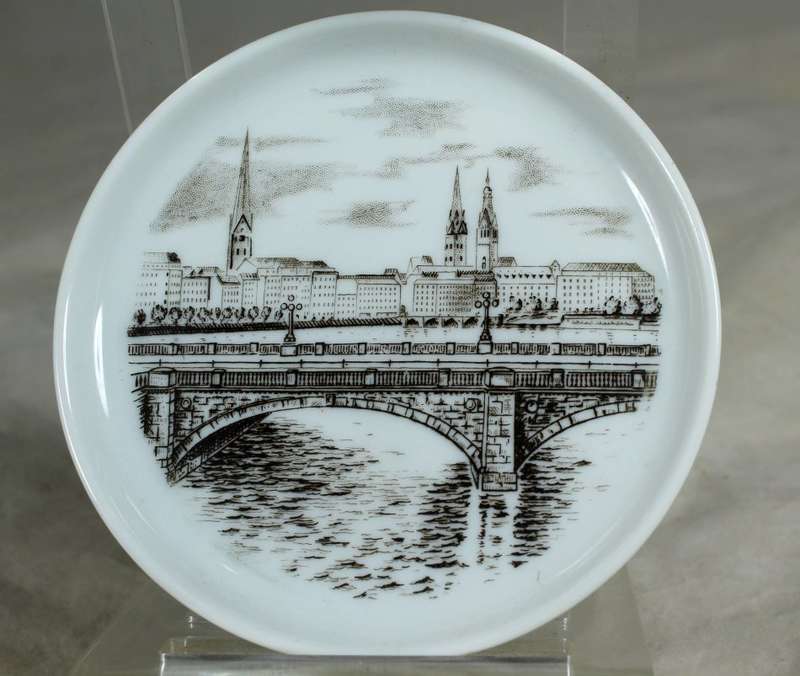 Furstenberg (West Germany) Lombardsbrucke - Beautiful - Bid Now!!!
