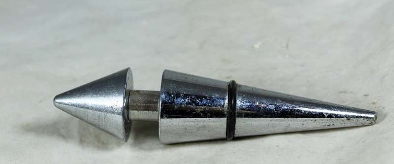 Silverplated bottle stopper