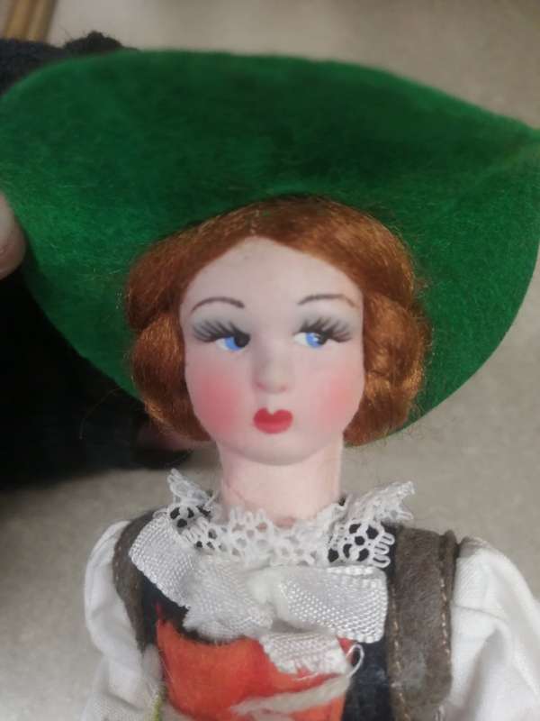 Coruara traditional dress doll