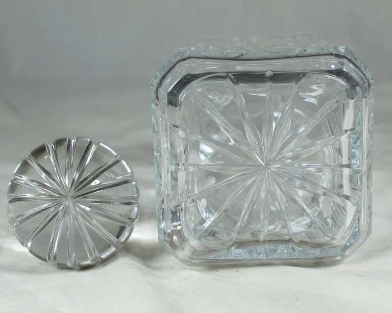 Desk tray with heavy glass decanter - branded Toyota