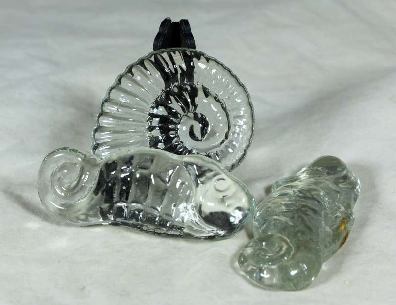 Trio of Glass Ornaments - Sparkling!!!!! Bid Now!!!