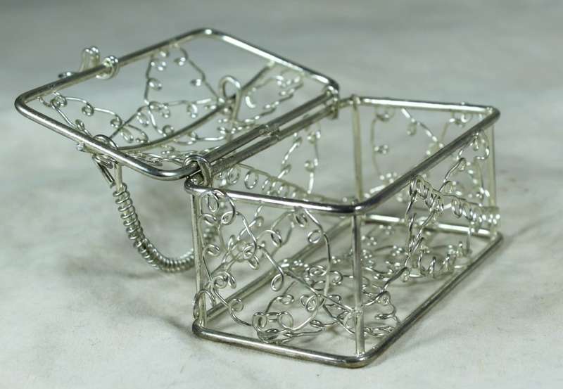 Small metal basket