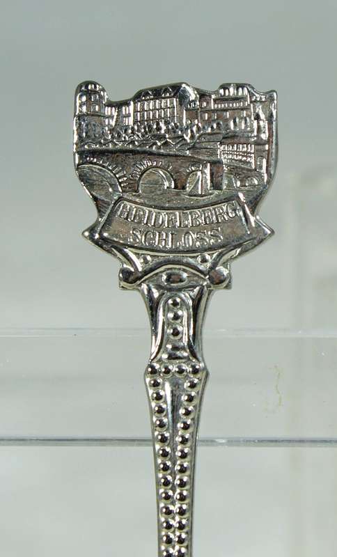 Souvenir teaspoon - Heidelberg Schloss