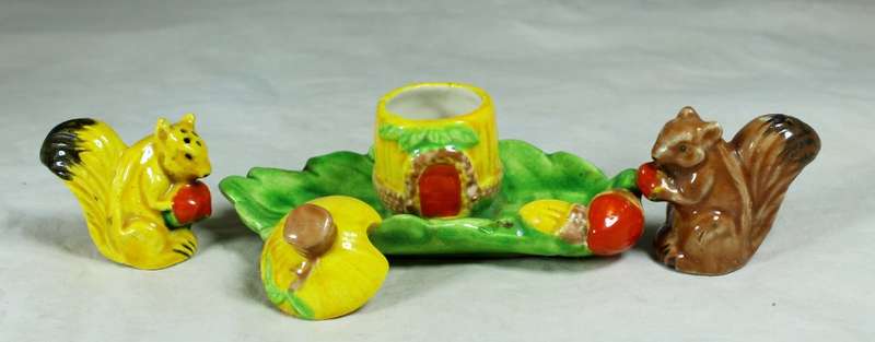 Salt & pepper set  - squirrels