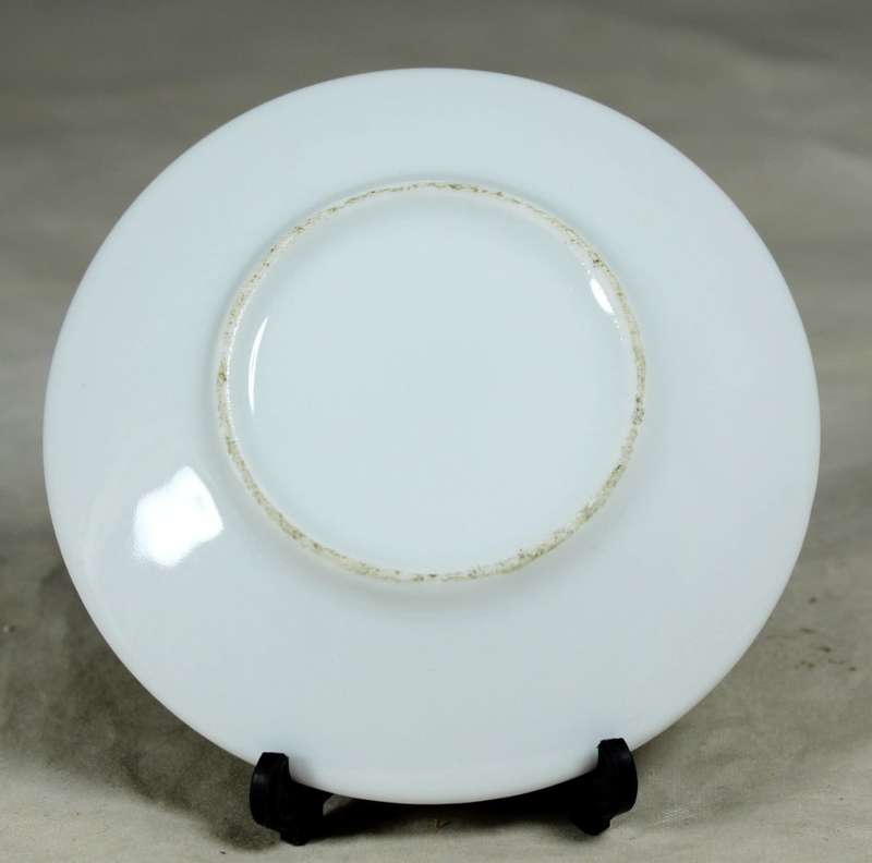 Display plate - small trinket plate - blue accents