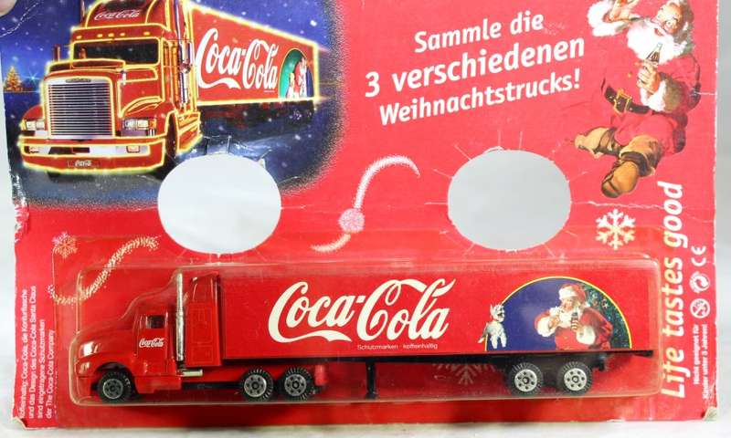 COCA COLA  - GERMAN CHRISTMAS TRUCK - BID NOW!!!