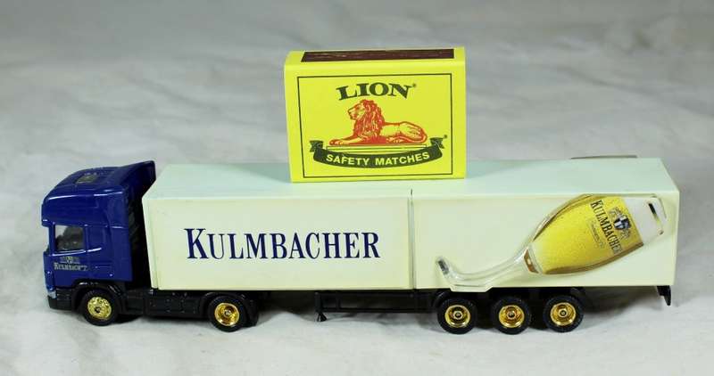 PLASTIC GERMAN BEER TRUCK - KULMBACHER - BID NOW!!!