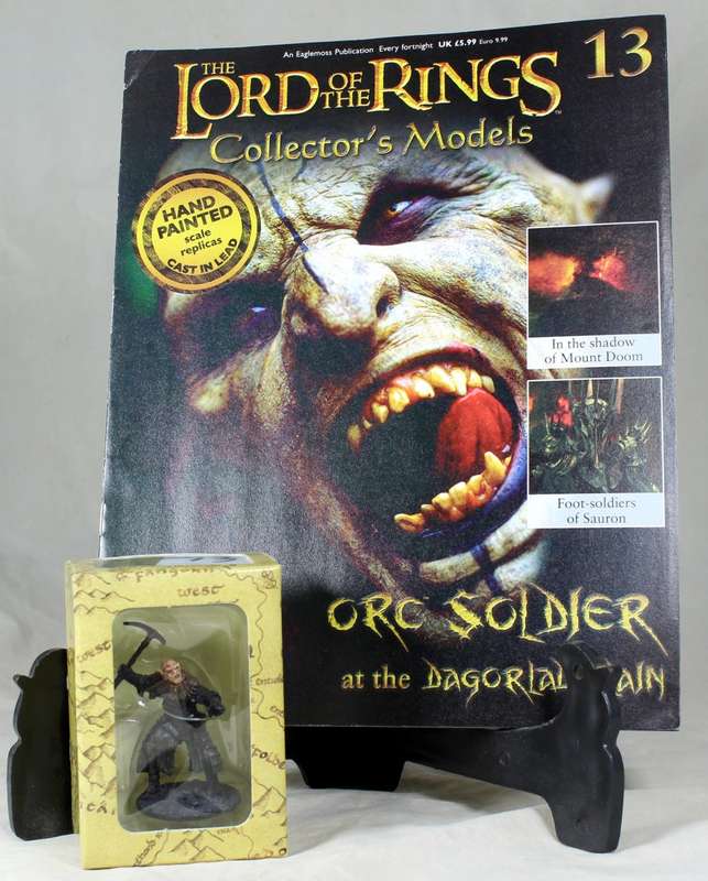 LORD OF THE RINGS - ORC SOLDIER AT DAGORLAD PLAIN - BID NOW!!!