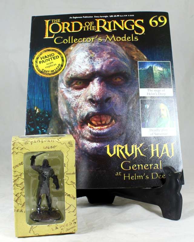 LORD OF THE RINGS - URUK-HAI GENERAL AT HELM`S DEEP - BID NOW!!!