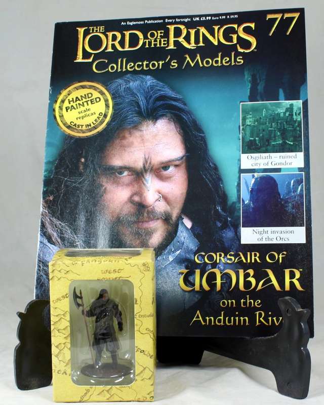 LORD OF THE RINGS - CORSAIR OF UMBAR AT THE ANDUIN RIVER - BID NOW!!!