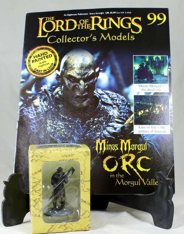 LORD OF THE RINGS - MINAS MORGUL ORC IN THE MORGUL VALLEY - BID NOW!!!