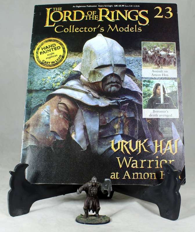 LORD OF THE RINGS - URUK-HAI WARRIOR AT AMON HEN #23 - BID NOW!!!