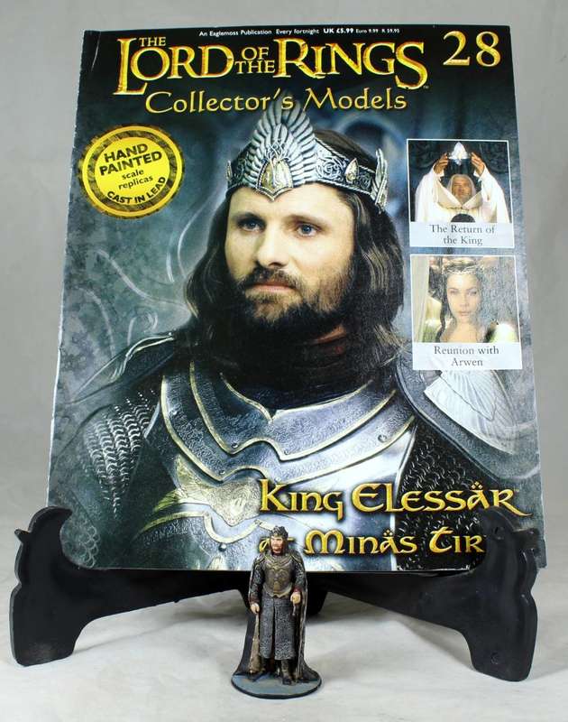 LORD OF THE RINGS - KING ELESSAR AT MINAS TIRITH #28 - BID NOW!!!