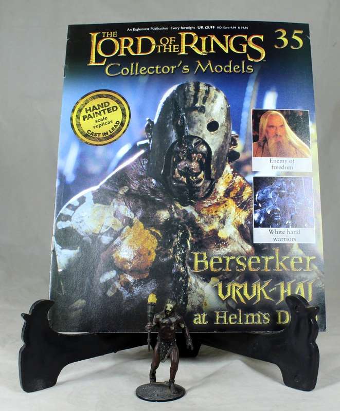 LORD OF THE RINGS - BESERKER URUK-HAI AT HELMS DEEP #35 - BID NOW!!!